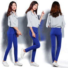 Load image into Gallery viewer, Denim Skinny White Women&#39;s Stretch Jeans Female 2019 Candy Color Cotton Jeans for Women Denim Pencil Jeans Pants Ladies Trousers