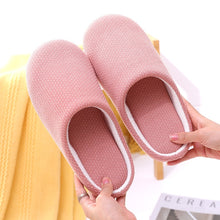 Load image into Gallery viewer, New Women Winter Slippers Shoes Soft Plush solid Non-Slip Floor Indoor home Shoes Slipper For House Home women slippers footwear