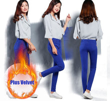 Load image into Gallery viewer, Denim Skinny White Women&#39;s Stretch Jeans Female 2019 Candy Color Cotton Jeans for Women Denim Pencil Jeans Pants Ladies Trousers