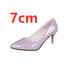 Load image into Gallery viewer, Cresfimix women fashion sweet spring &amp; summer slip on high heel shoes lady casual sweet street &amp; office high heel pumps a2912