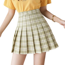 Load image into Gallery viewer, New Summer Skirt High Waist Women Plaid Skirt Preppy Style School Uniforms Harajuku Fashion Pleated Skirt Dance Skirt XS-XXL