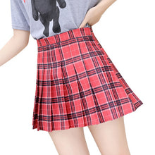 Load image into Gallery viewer, New Summer Skirt High Waist Women Plaid Skirt Preppy Style School Uniforms Harajuku Fashion Pleated Skirt Dance Skirt XS-XXL