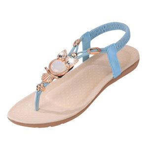 Women Sandals Flat Shoes Summer Sandals Fashion Women Flip Flops Beach Shoes Bohemian Ladies Sandals Shoes Woman Summer Shoes