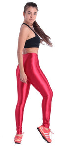 American Style Pencil Pants Shiny Disco Pants High Waist Women 'S Trousers Leggings Pants