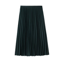 Load image into Gallery viewer, Hot Sale Summer Women&#39;s Swing Pleated Skirt Solid High Elastic Waist New A-Line Tulle Ladies Casual Mid-Calf Skirt