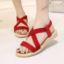 Load image into Gallery viewer, Women Shoes Sandals Comfort Sandals Summer Flip Flops 2018 Fashion High Quality Flat Sandals Gladiator Sandalias Mujer 2618W