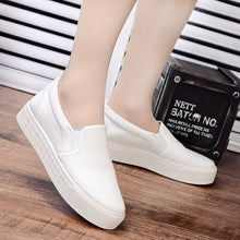 Load image into Gallery viewer, Dihope  Canvas Flats 2020 Fashion Women Ladies Espadrille Shoes Thick bottom non-slip Flats Shoes Girls Lace up Round Toe Casual
