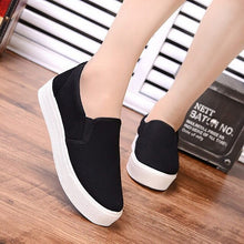 Load image into Gallery viewer, Dihope  Canvas Flats 2020 Fashion Women Ladies Espadrille Shoes Thick bottom non-slip Flats Shoes Girls Lace up Round Toe Casual
