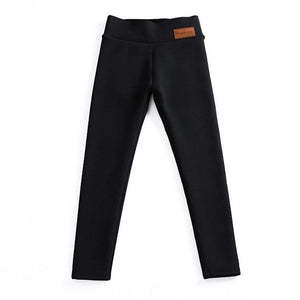 Women Solid Warm Winter Tight Thick Velvet Wool Cashmere Pants black fashion skinny Trousers