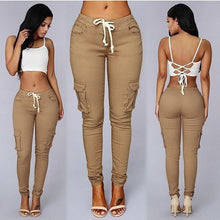 Load image into Gallery viewer, High Quality Sales Good Elastic Nice Material Packets Pencil 2019 New Design Casual Soft Suitable Skinny Female Ladies Pants