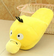 Load image into Gallery viewer, Women Anime Cartoon Pokemon Slippers Lovers Warm Woman Slippers Elf Ball Pikachu Go Plush Shoes Home House Slippers Children