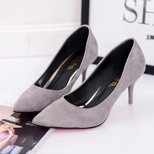 Hot Selling Women Shoes Pointed Toe Pumps Patent Leather Dress Red 8CM High Heels Boat Shoes Shadow Wedding Shoes Zapatos Mujer