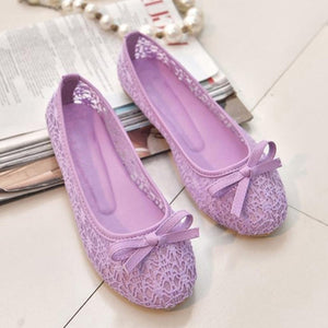 2019 new women flats shoes ballet flats Fashion slip on cut outs flat women shoes sweet hollow summer female shoes casual shoes