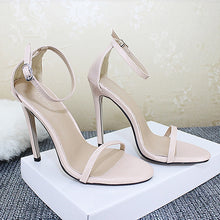 Load image into Gallery viewer, Summer High Heels New Women Pumps Comfort Women Shoes Buckle Women Sandals Sexy Party Shoes Women Heels Female Plus Size 43