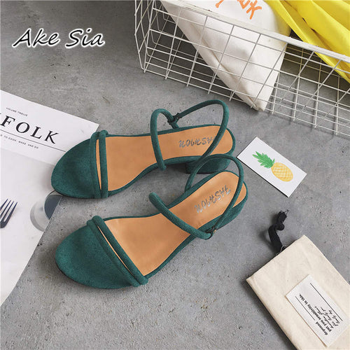 new Flat outdoor slippers Sandals foot ring straps beaded Roman sandals fashion low slope with women's shoes low heel shoes  x69